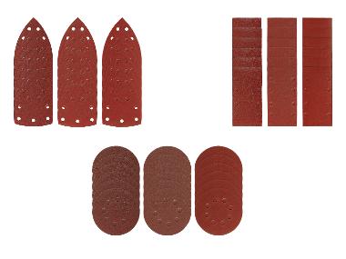 Set de papier abrasif, 18 feuilles PARKSIDE®