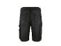 Short en jean noir pour homme, vue arrière
