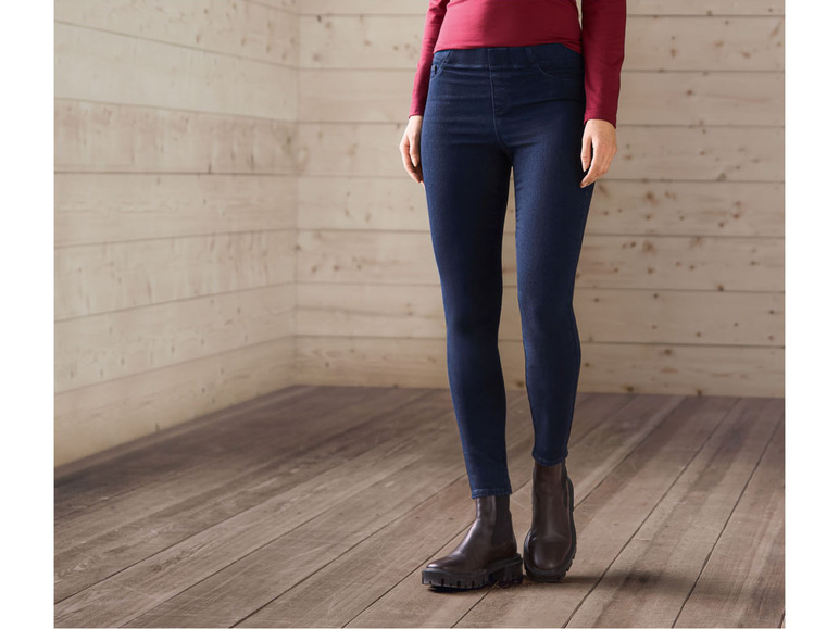 Aller en mode plein écran esmara® Jegging thermique en un mélange de coton - Photo 3