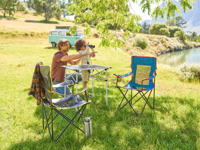 Aller en mode plein écran ROCKTRAIL® Table de camping en aluminium, 70 x 70 x 70 cm - Photo 5