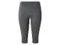Legging capri gris foncé pour femme