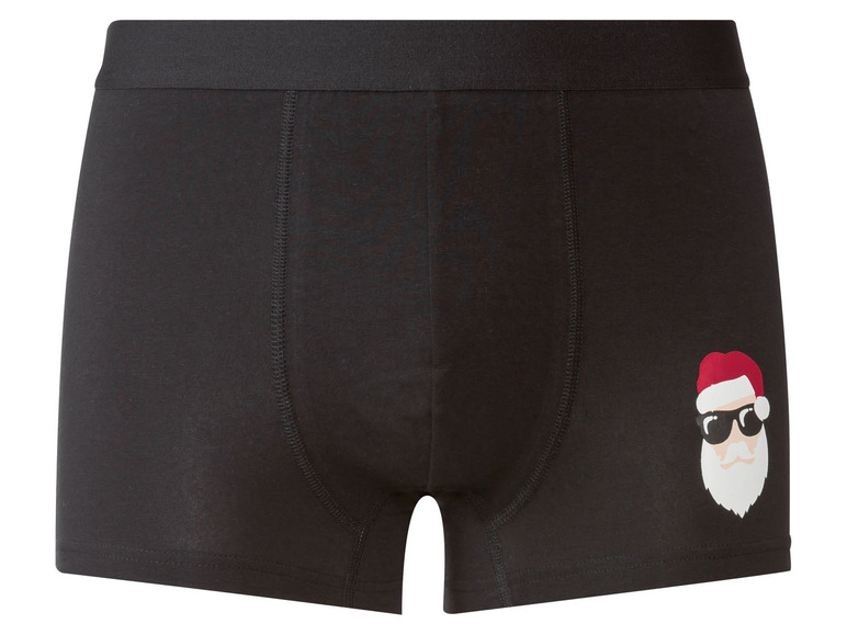 Aller en mode plein écran LIVERGY® Set de 2 boxers de Noël en un mélange de coton - Photo 7