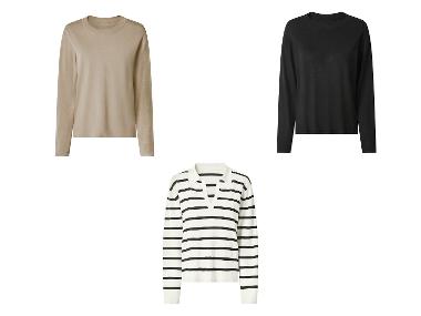 ESMARA® Pull en maille fine pour femmes