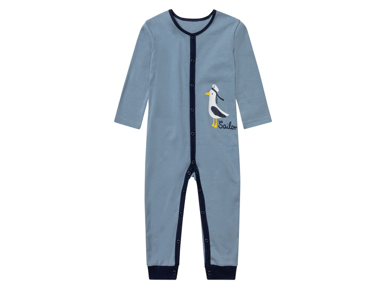 Aller en mode plein écran lupilu® Set de 3 pyjamas en pur coton pour bébé - Photo 40