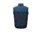 Gilet bleu homme à col montant, dos