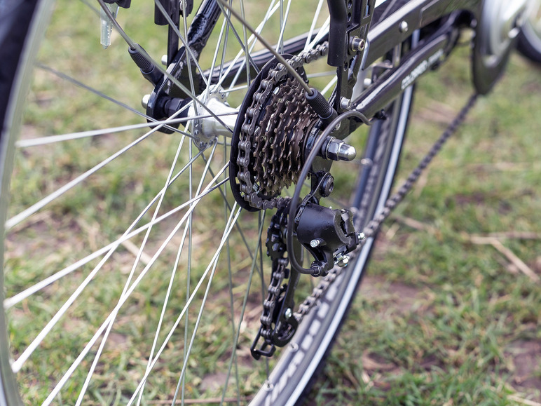 Ga naar volledige schermweergave: Colorado Elektrische fiets »Shiny Black Lady«, 28", voorwielmotor - afbeelding 18