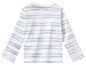 Wit gestreept longsleeve shirt.