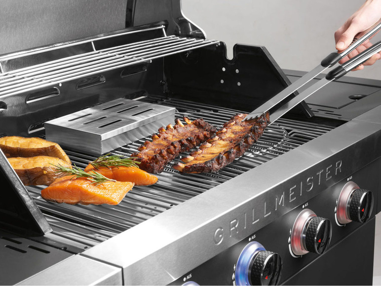 Ga naar volledige schermweergave: GRILLMEISTER Rookbox/rookbuis, van roestvrij staal - afbeelding 7