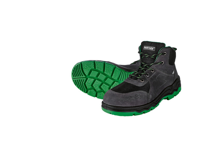 Aller en mode plein écran Chaussures de sécurité homme S3, en cuir PARKSIDE® - Photo 2