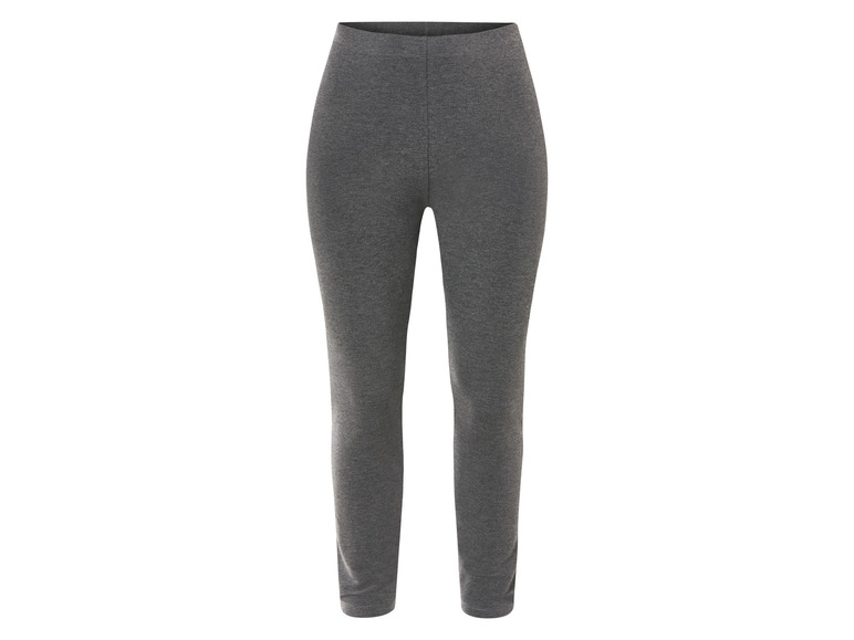 Un legging gris.