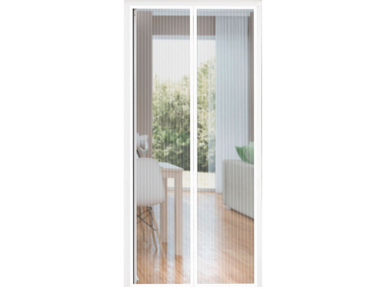 Ga naar volledige schermweergave: LIVARNO home Vliegengordijnen voor deur 50 x 220 cm, 2 stuks - afbeelding 2