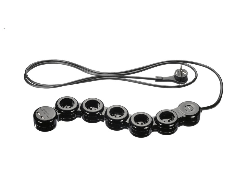 Ga naar volledige schermweergave: SILVERCREST® Flexibele stekkerdoos met USB-poorten - afbeelding 2