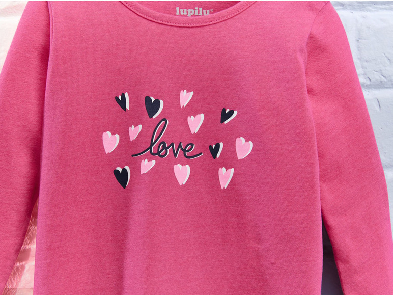 Ga naar volledige schermweergave: lupilu® Shirt met lange mouwen van een katoenmix - afbeelding 9