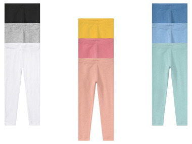 lupilu® Set de 3 leggings en un mélange de coton