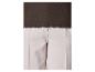 Chemisier marron avec pantalon beige