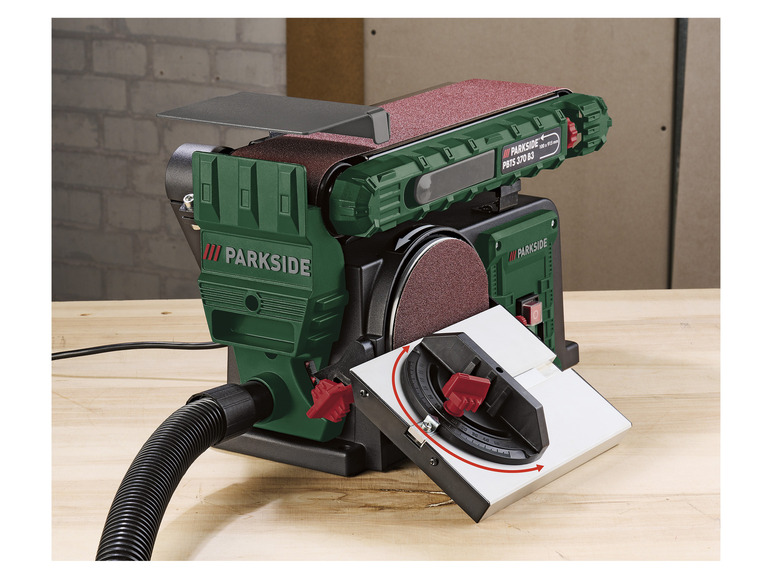 Ga naar volledige schermweergave: Band- en schijfschuurmachine PARKSIDE® PBTS370 - afbeelding 4