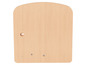 Houten achterwand voor een bureau of kast.