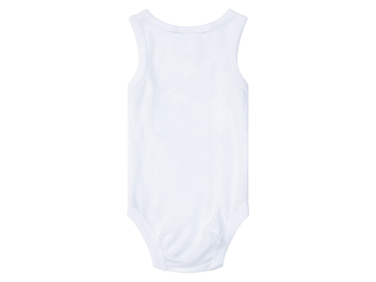 Aller en mode plein écran lupilu® Bodys pour garçons bébés, 2 pièces, en pur coton bio - Photo 4
