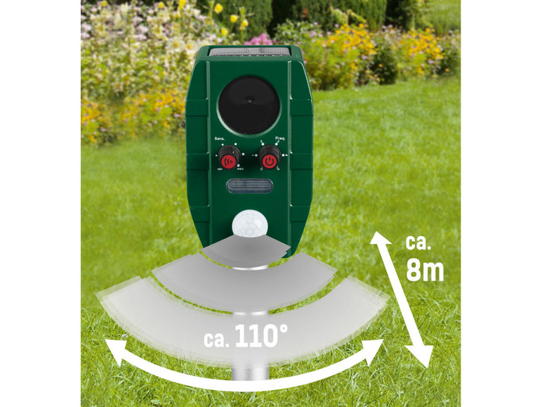 Ga naar volledige schermweergave: Afweermiddel dieren op zonne-energie PARKSIDE® - afbeelding 6