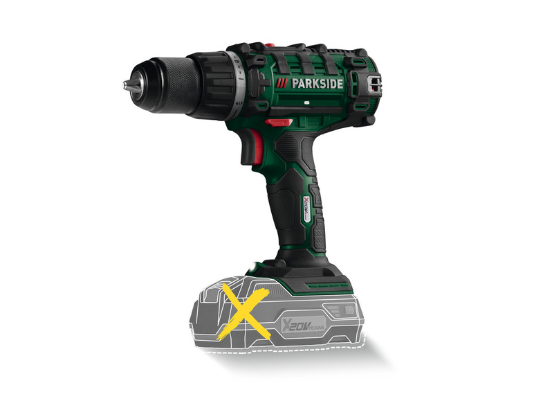Ga naar volledige schermweergave: Accuschroefboormachine 20 V PARKSIDE® PABS20 - afbeelding 1