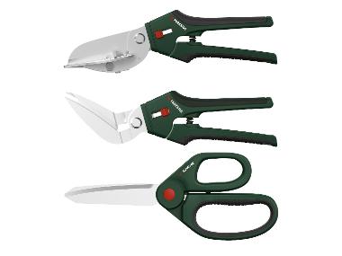 Ciseaux à onglet / Ciseaux à tapis / Ciseaux universels pour atelier  PARKSIDE®