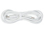 Witte USB-kabel met micro-USB-connector.