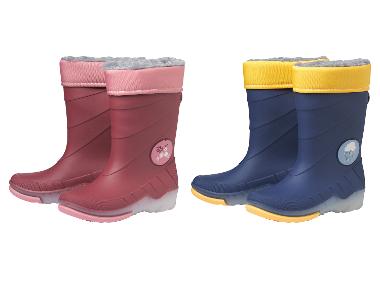 LUPILU® Bottes de pluie clignotantes pour enfants