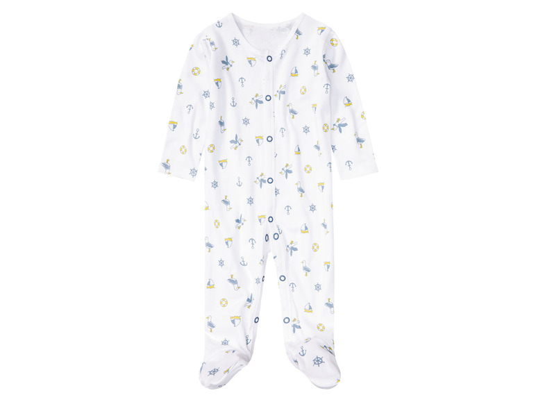 Aller en mode plein écran lupilu® Set de 3 pyjamas en pur coton pour bébé - Photo 17