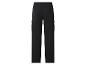 Pantalon cargo noir pour homme avec taille élastique et poches latérales