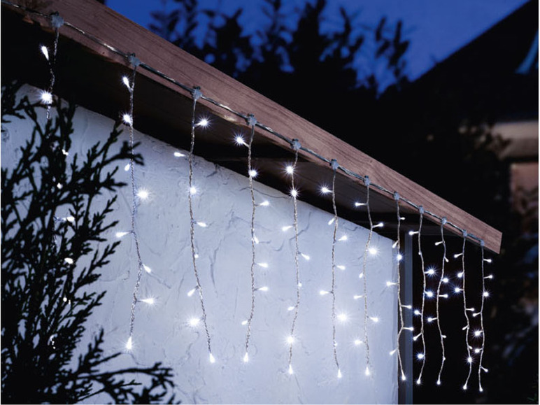 Aller en mode plein écran LIVARNO home Rideau lumineux à LED, 8 modes d'éclairage - Photo 7