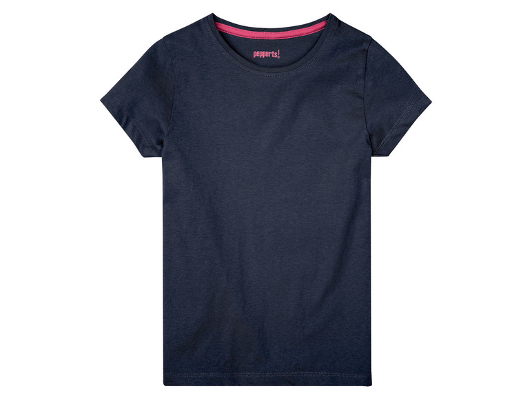 Aller en mode plein écran pepperts!® T-shirts pour fille, 3 pièces, avec col rond - Photo 8