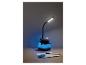 Lampe de table avec chargeur de téléphone intégré.