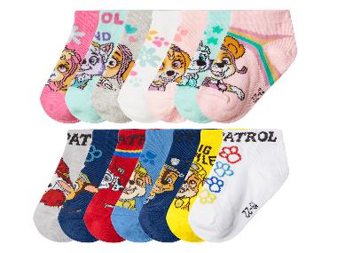 LUPILU® Chaussettes »Pat' Patrouille« pour enfants, 7 paires