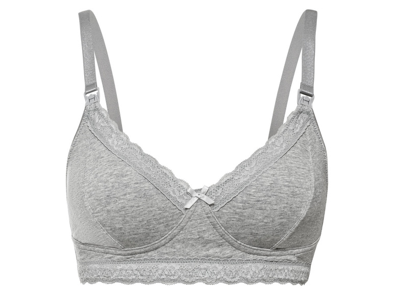 Aller en mode plein écran esmara® Set de 2 soutiens-gorge d'allaitement en un mélange de coton bio - Photo 20
