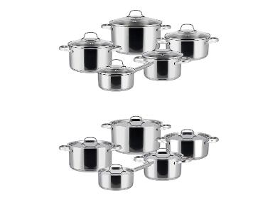 SILVERCREST® Set de casseroles, 5 pièces
