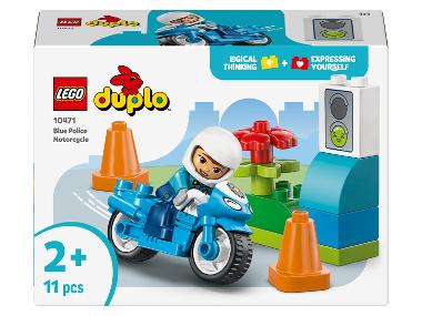 LEGO® DUPLO® 10471 La moto de police bleue