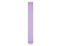 Un long tube lumineux cylindrique violet avec des capuchons blancs aux deux extrémités.