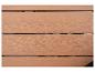 Houten oppervlaktestructuur met horizontale latten