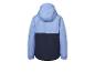 Veste à capuche bleue et bleu foncé avec logo Crivit au dos.