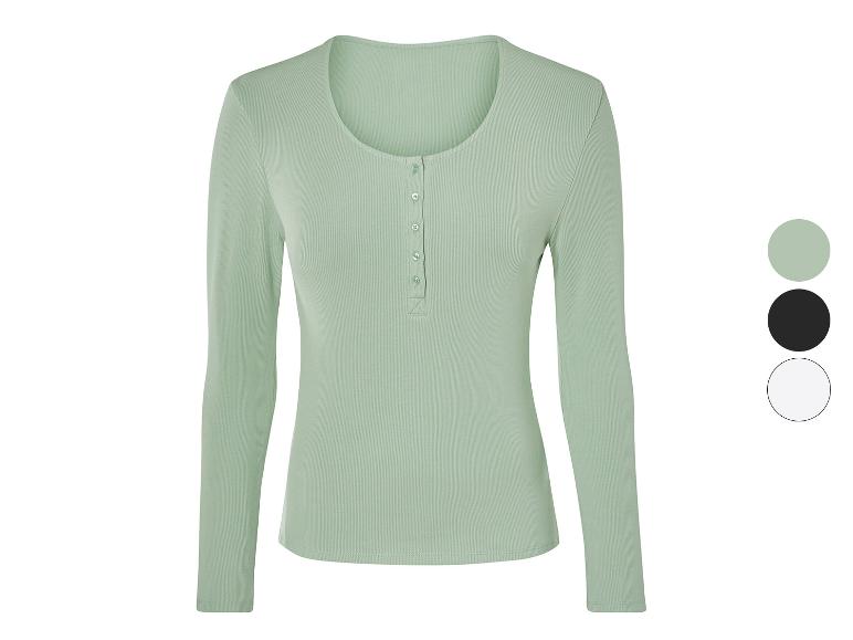 wit shirt met groene opdruk dames