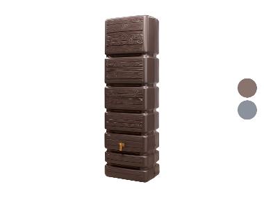 4rain Récupérateur d'eau de pluie «SLIM WOOD DECOR», 350 l