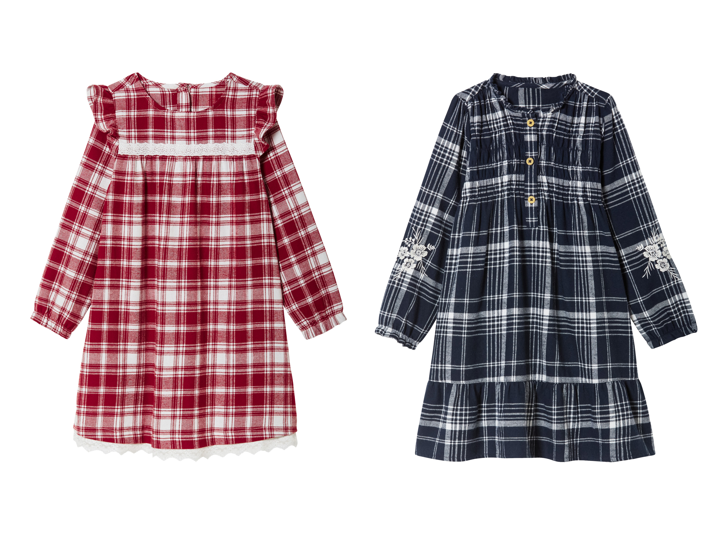 Flanellen jurk voor kinderen lupilu®