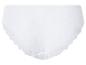Culotte femme en dentelle blanche, vue de dos