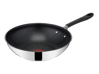 JAMIE OLIVER BY TEFAL Poêle wok en acier inoxydable »Quick & Easy«, Ø 28 cm