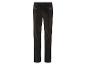 Donkergrijze corduroy broek met elastische tailleband.