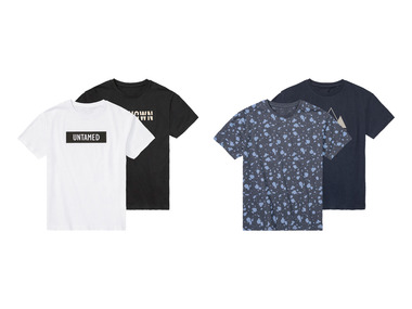 pepperts!® Set van 2 katoenen T-shirts