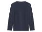T-shirt enfant à manches longues bleu foncé, vue arrière