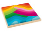 boîte puzzle arc-en-ciel