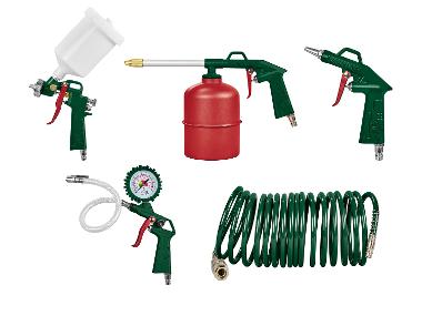 Set d'outils pneumatiques, 5 pièces PARKSIDE®