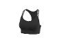 Soutien-gorge de sport noir Crivit avec bretelles logotées